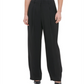Calça feminina Calvin Klein Wide Leg Preta Tamanho 2