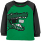 Camiseta de algodão com estampa de jacaré Carter's Toddler Boy, verde, tamanho 5T