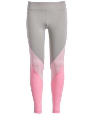Leggings Color Blocked para Meninas da Ideologia Escolha Rosa Tamanho Grande