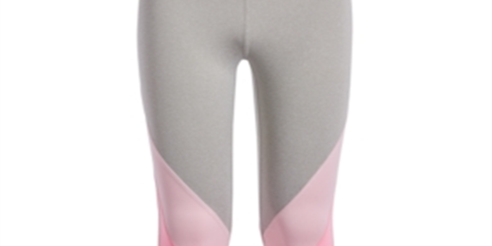 Leggings Color Blocked para Meninas da Ideologia Escolha Rosa Tamanho Grande
