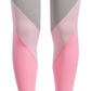 Leggings Color Blocked para Meninas da Ideologia Escolha Rosa Tamanho Grande