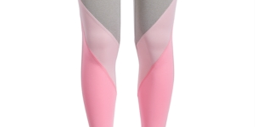 Leggings Color Blocked para Meninas da Ideologia Escolha Rosa Tamanho Grande