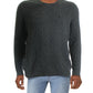 Suéter masculino Ralph Lauren Cableknit cinza tamanho 2XB