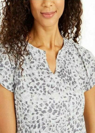 Túnica de corrida Ideology Breezy Fitness feminina, cinza, tamanho pequeno