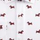 Camisa social masculina Bar III branca tamanho 15,5 x 32-33