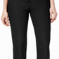 Calça feminina justa JM Collection, preta, tamanho 16x4,5