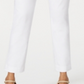 Calça skinny feminina com tachas JM Collection, azul, tamanho pequeno XL