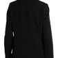 Terno feminino Nine West, blazer profissional separado de dois botões, preto, tamanho 10