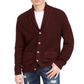 Cardigan Links Masculino American Rag Borgonha Tamanho X-Grande