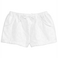 Shorts de algodão com ilhós First Impressions para bebê menina, branco, tamanho 24 meses