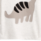 Camiseta estampada de dinossauro First Impressions para bebês meninos, tamanho 6 a 9 meses
