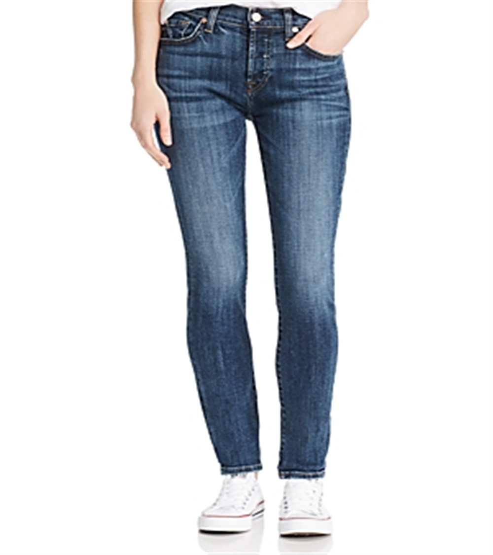 Calça Jeans Boyfriend Josefina Denim Wash Azul 7 for All Mankind Feminina Tamanho 26