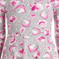 Vestido estampado floral e unicórnio Epic Threads Big Girl, cinza, tamanho grande