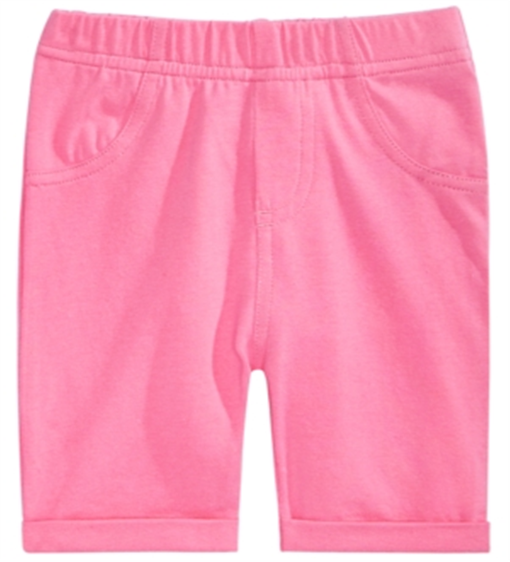 Bermuda infantil First Impressions para bebê menina rosa tamanho 3-6 meses