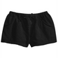 Shorts de algodão com ilhós First Impressions para bebê menina, preto, tamanho 3-6 meses