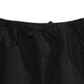 Shorts de algodão com ilhós First Impressions para bebê menina, preto, tamanho 3-6 meses