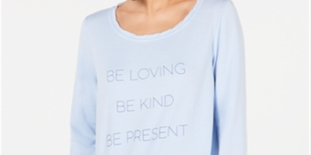 Ideology Women's Be Loving Fitness Activewear Moletom Azul Tamanho X-Small