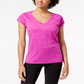 Camiseta Ideology Rapidry Heathered Performance Feminina Roxa Tamanho Médio