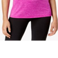 Camiseta Ideology Rapidry Heathered Performance Feminina Roxa Tamanho Médio