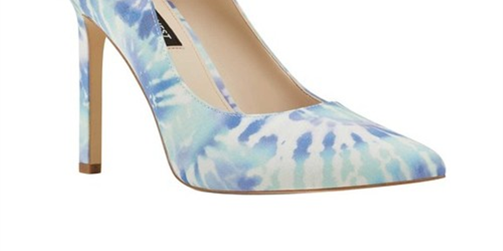 Sapatos Tatiana Femininos Nine West Azul Tamanho -8 M