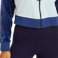 Jaqueta Nike Velour Colorblocked Feminina Azul Tamanho Grande