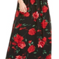 Vestido longo feminino com estampa floral e alças finas, preto, tamanho 14, da INC International Concepts