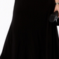 Vestido de festa feminino Morgan &amp; Co. com corpete de renda plus size, preto, tamanho 14W