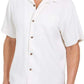 Camisa Tommy Bahama Marlin Sunset Masculina Branca Tamanho Grande