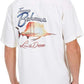 Camisa Tommy Bahama Marlin Sunset Masculina Branca Tamanho Grande