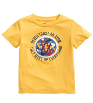 Epic Threads Toddler Boy's Atom Chenille T-Shirt Yellow Size 3
