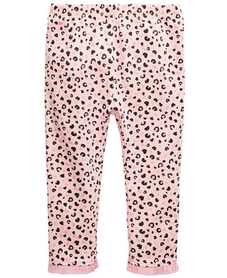 Leggings de tule com bainha para bebês meninas First Impressions, rosa, tamanho 3-6 meses
