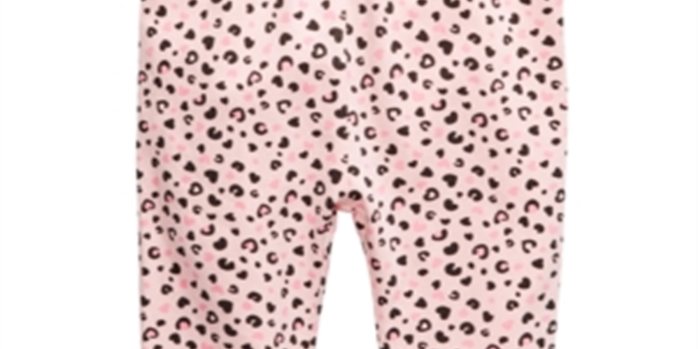 Leggings de tule com bainha para bebês meninas First Impressions, rosa, tamanho 3-6 meses