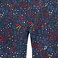 Leggings estampadas florais para bebês meninas First Impressions, pretas, tamanho 18 meses