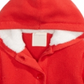 First Impressions Baby Boy &amp; Girl's Baby Boy's &amp; Girl's Faux Sherpa Forro Capuz Vermelho Tamanho 3-6M