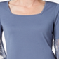 Top de renda com punho Love Scarlett feminino, azul, tamanho pequeno G