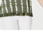 Blusa feminina estilo &amp; co com babados e tingimento tie-dye, verde, tamanho médio