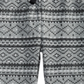 Calça jogger de algodão com estampa Fair Isle para meninos First Impressions, cinza, tamanho 3T