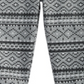 Calça jogger de algodão com estampa Fair Isle para meninos First Impressions, cinza, tamanho 3T