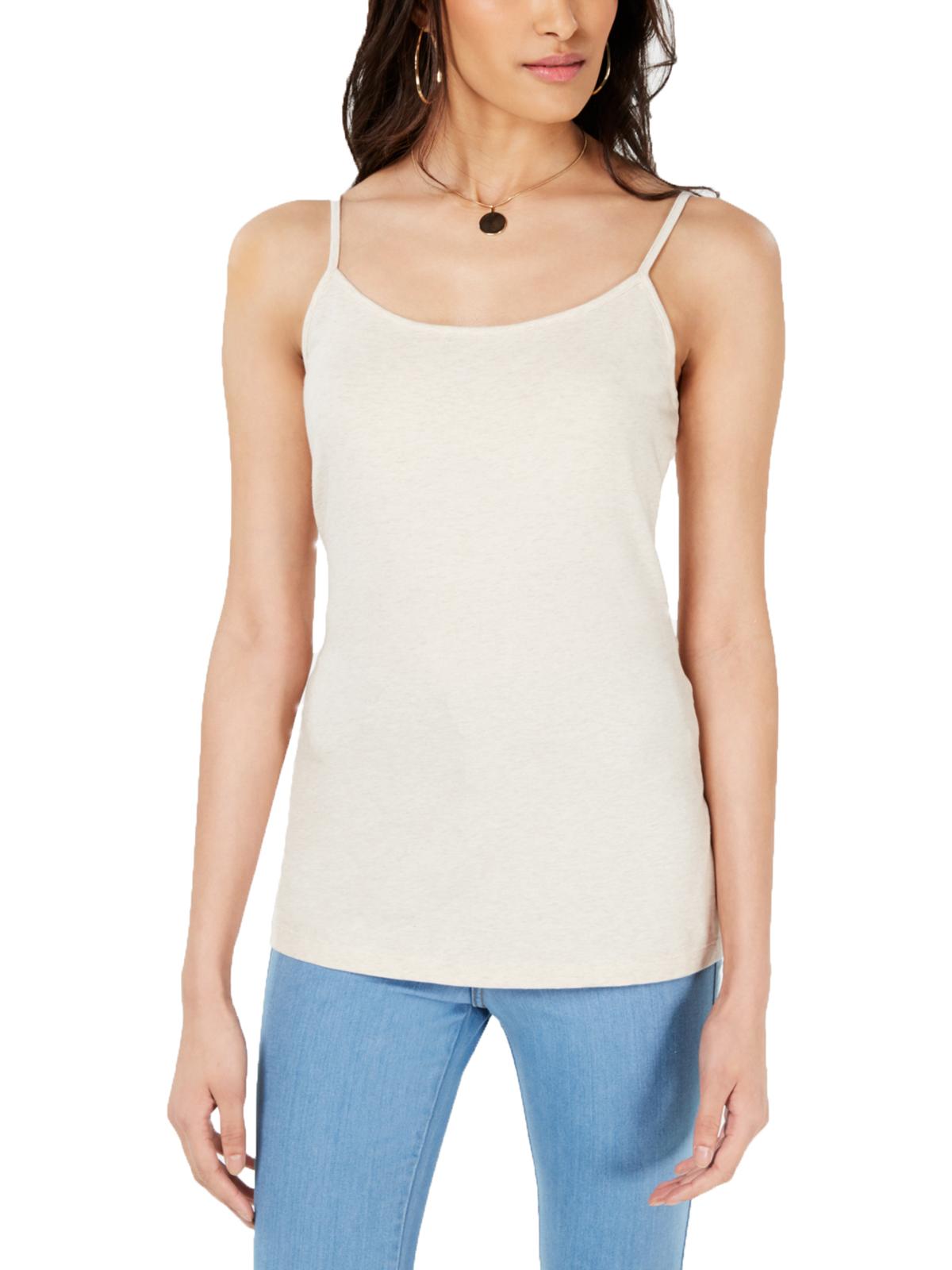 Camisa sem mangas feminina Maison Jules Cami Bege Tamanho P