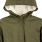 Jaqueta com capuz Epic Threads Big Girl's Glitter Star, verde, tamanho grande