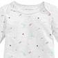 Body estampado de árvore para bebê menino First Impressions, cinza, tamanho recém-nascido