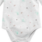 Body estampado de árvore para bebê menino First Impressions, cinza, tamanho recém-nascido