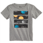 Camiseta infantil Epic Threads Planet para meninos, cinza, tamanho 3T