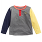 Camiseta infantil com estampa de dinossauro e blocos de cores da Epic Threads para meninos, tamanho 5, cinza
