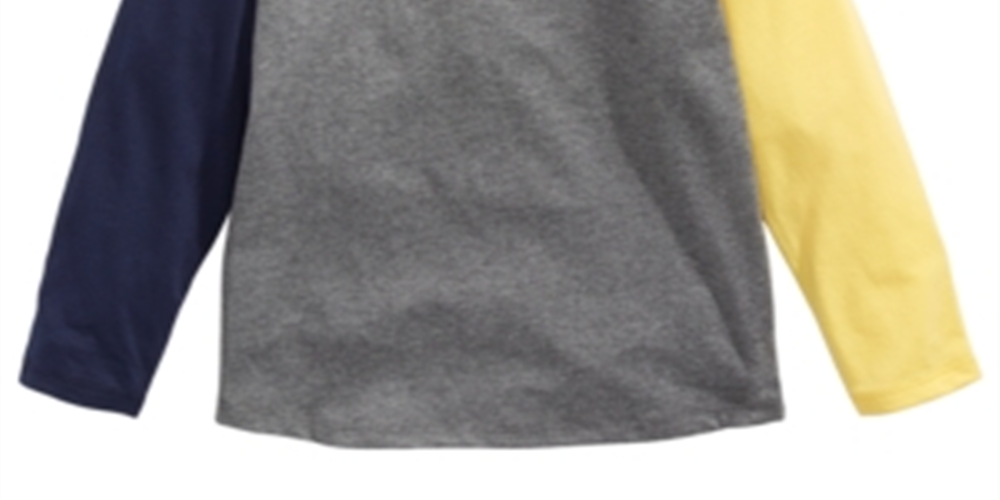 Camiseta infantil com estampa de dinossauro e blocos de cores da Epic Threads para meninos, tamanho 5, cinza