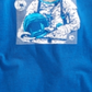 Camiseta infantil Epic Threads Space Dino para meninos, azul, tamanho 4T