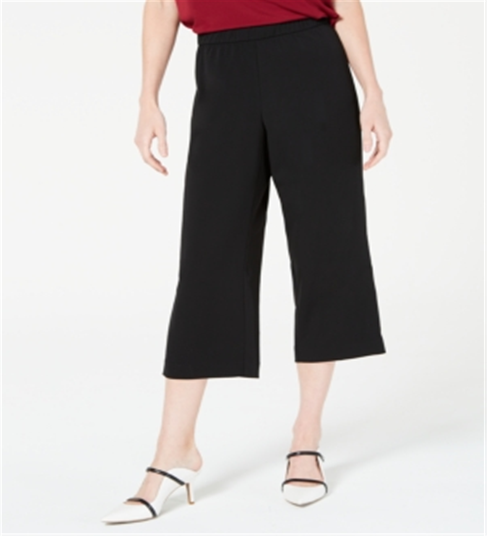 Calça Capri Feminina Alfani Preta Tamanho Pequeno Grande