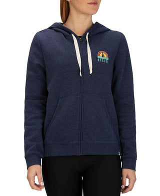 Hurley Sail Away Logo Graphic Hoodie Feminino - Azul Tamanho - M