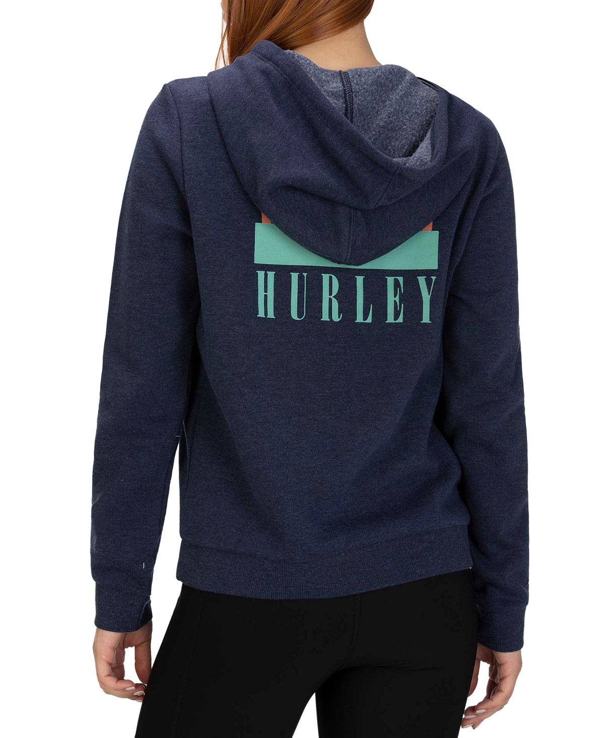Hurley Sail Away Logo Graphic Hoodie Feminino - Azul Tamanho - M