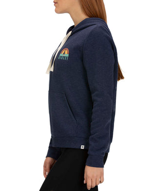 Hurley Sail Away Logo Graphic Hoodie Feminino - Azul Tamanho - M